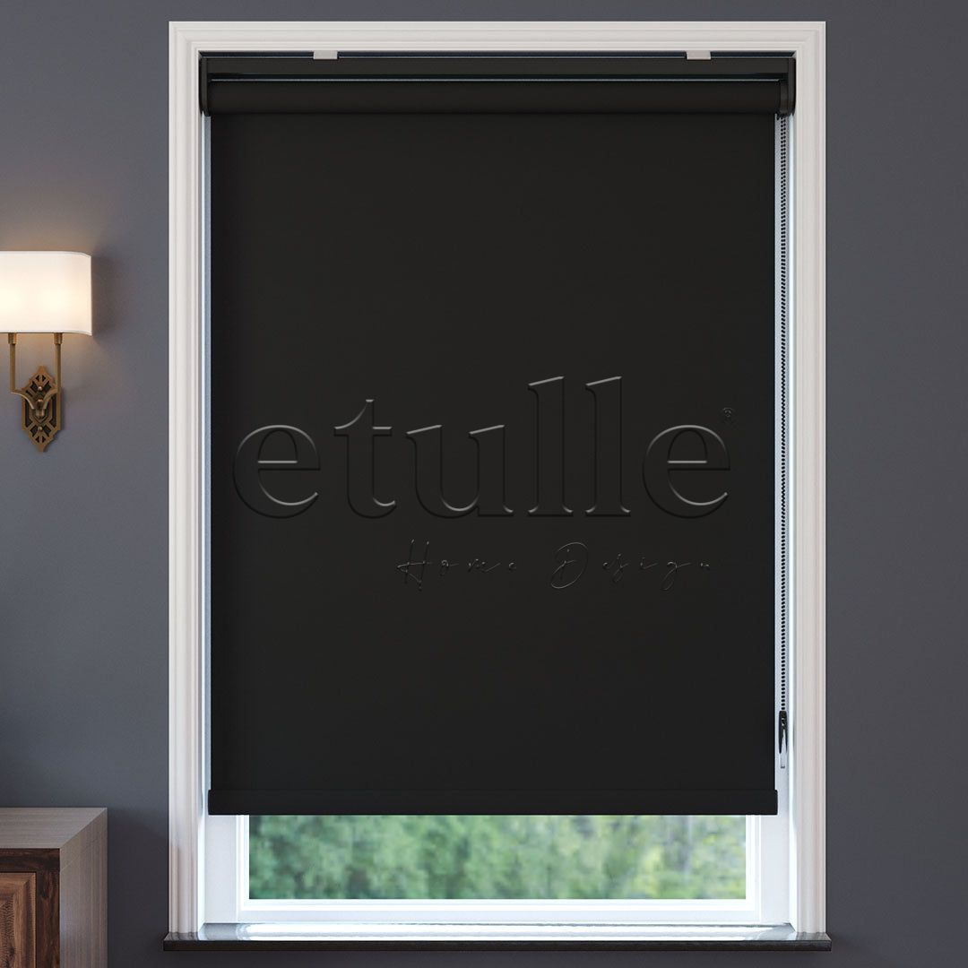 Siyah Blackout Stor Perde | Ashford