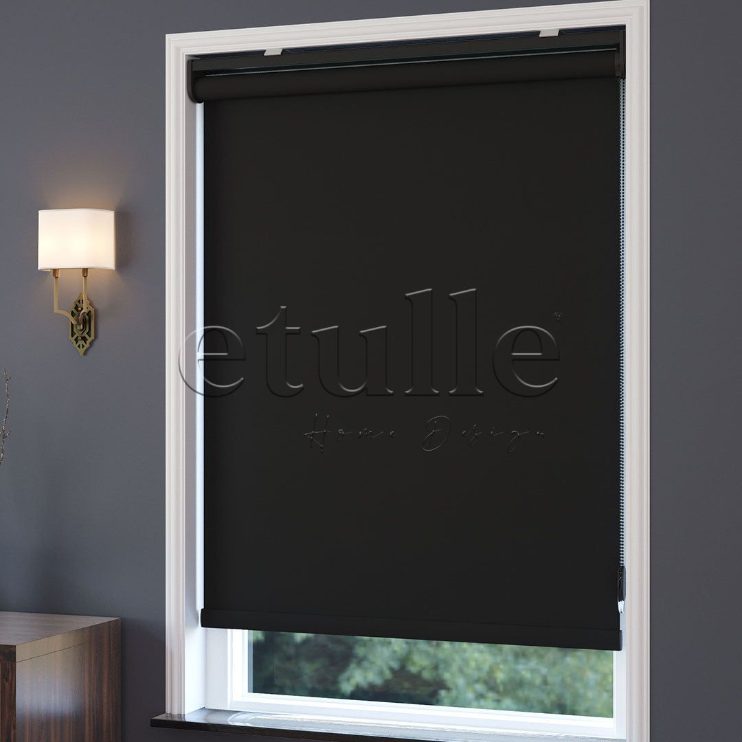 Siyah Blackout Stor Perde | Ashford