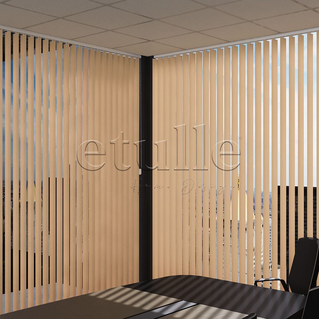 Somon Düz PVC Dikey Perde