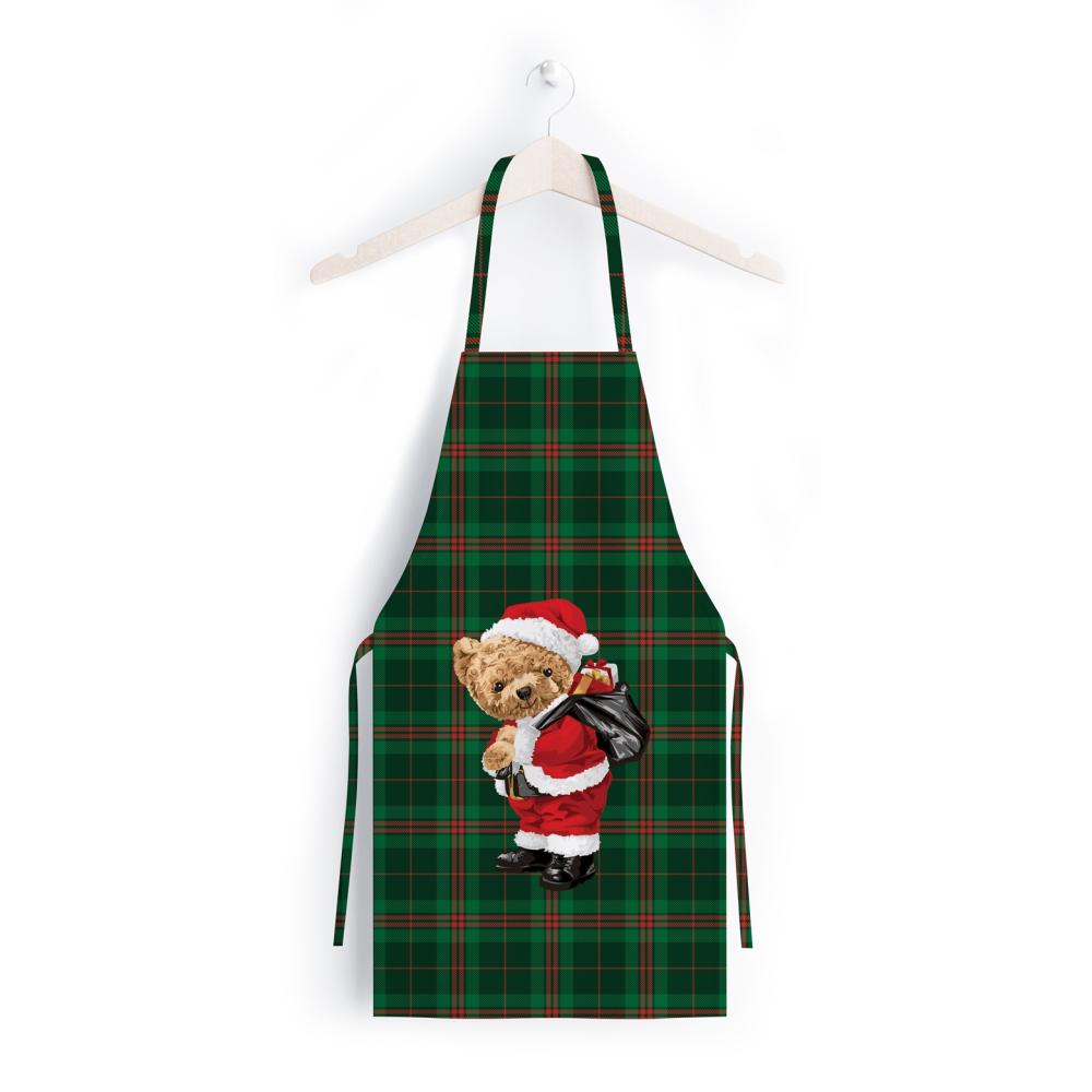 Santa Teddy Mutfak Önlüğü