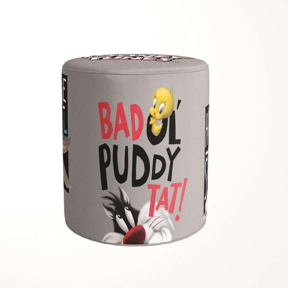 Grey Tweety Puf
