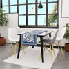 Blue Flowers Runner 140x45CM