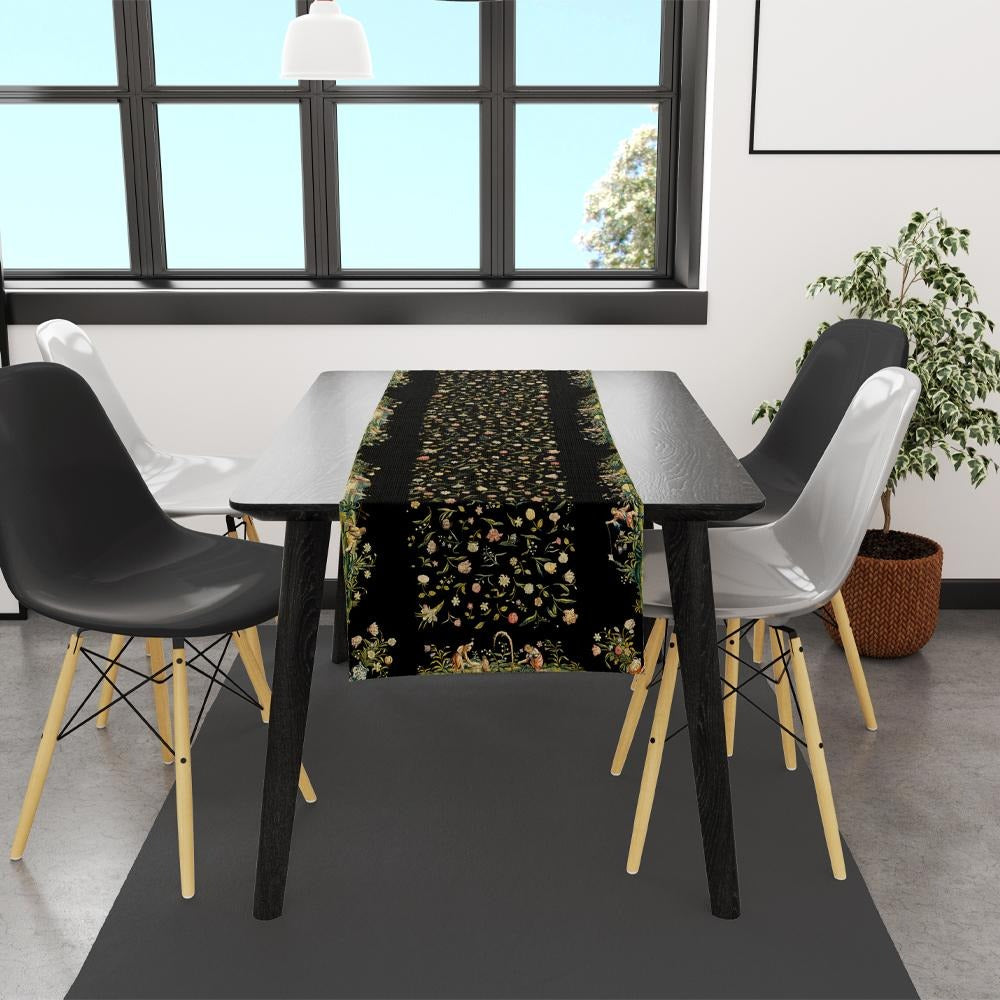Ancient People And Flowers Runner 140x45CM
