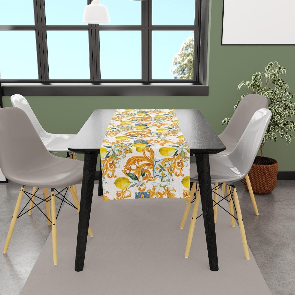 Limon Tasarımlı Runner 140x45CM