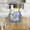 Blue Flowers Runner 140x45CM