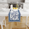 Blue Flowers Runner 140x45CM