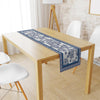 Blue Flowers Runner 140x45CM